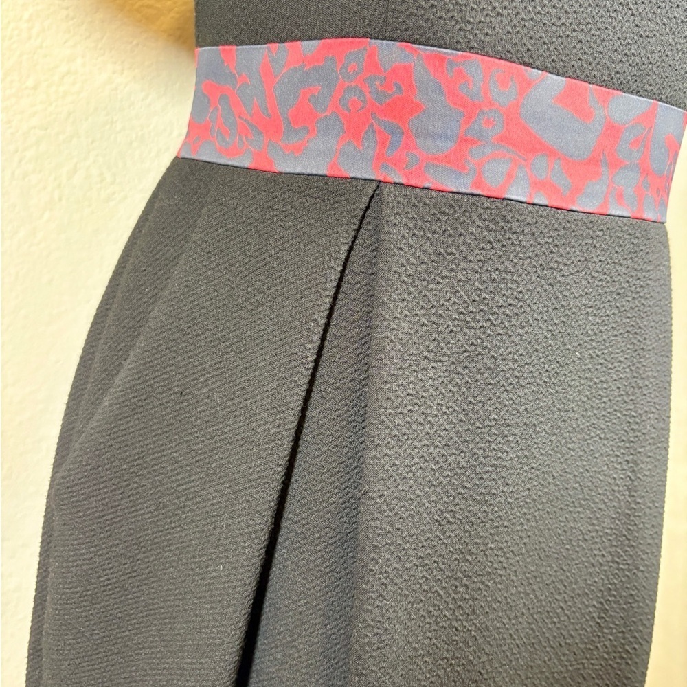 Karen Millen Black Short Sleeve Mini Dress Size 8 - Picture 5 of 12